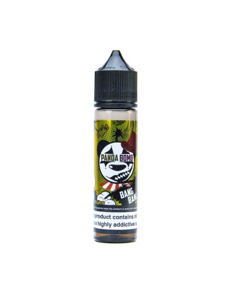 Bang Bang Banana Bread Shortfill E-Liquid by Panda Bomb