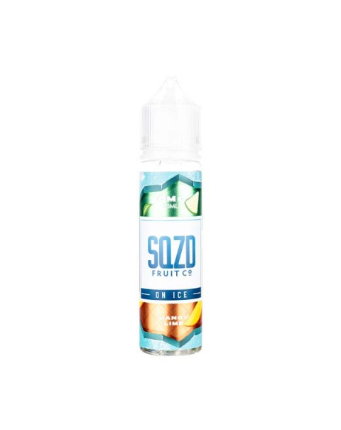 Mango Lime On Ice 50ml Shortfill E-Liquid by SQZD Fruit Co