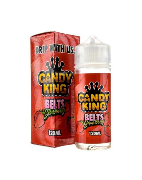 Strawberry Belts Shortfill E-Liquid by Candy King