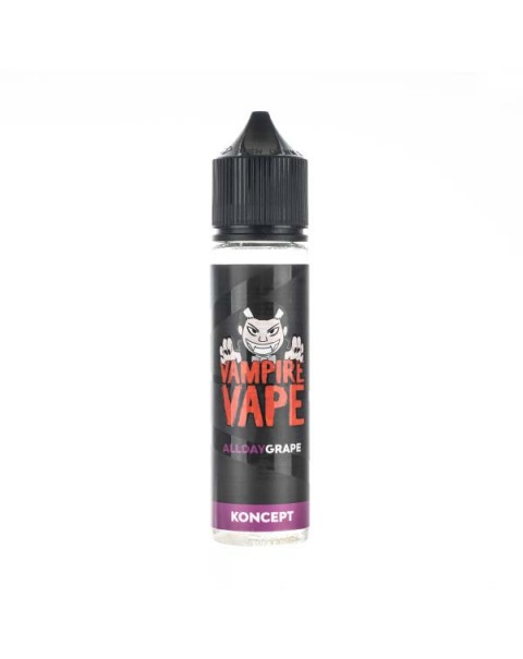 All Day Grape Shortfill E-Liquid by Vampire Vape