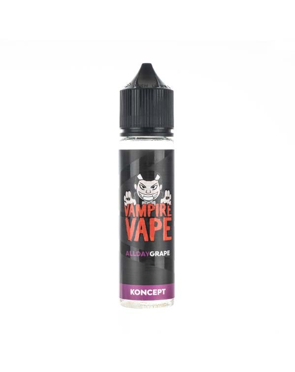 All Day Grape Shortfill E-Liquid by Vampire Vape