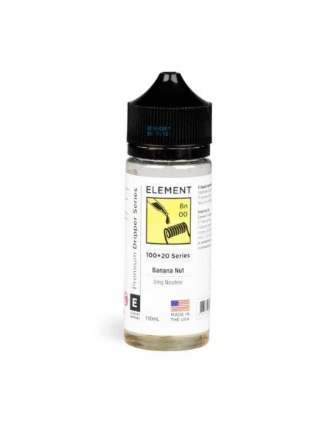 Banana Nut 100ml Shortfill E-Liquid by Element