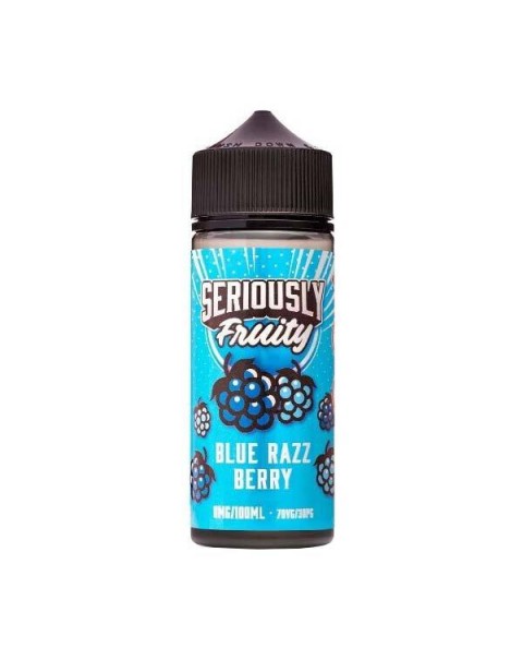 Blue Razz Berry 100ml Shortfill E-Liquid by Seriously Fruity