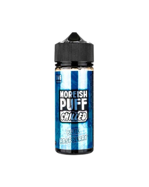 Chilled Blue Raspberry Shortfill E-Liquid by Moreish Puff