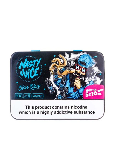 Slow Blow E-Liquid (5 x 10ml) by Nasty Juice