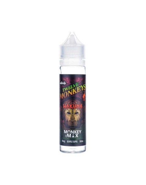 Hakuna Shortfill E-Liquid by Twelve Monkeys