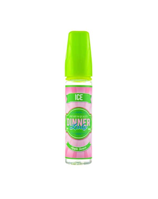 Apple Sours Ice Shortfill E-Liquid by Dinner Lady