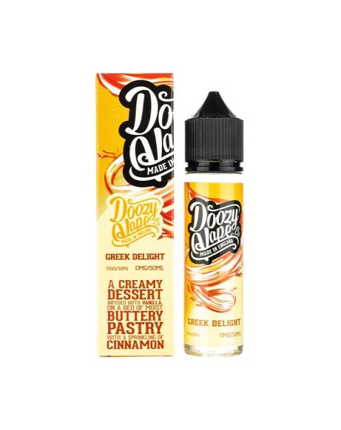 Greek Delight Shortfill E-Liquid by Doozy Vapes