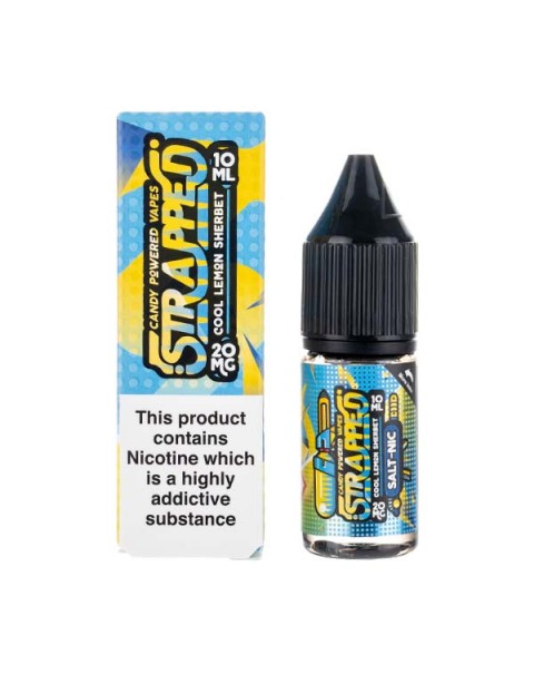 Cool Lemon Sherbet Nic Salt E-Liquid by Strapped