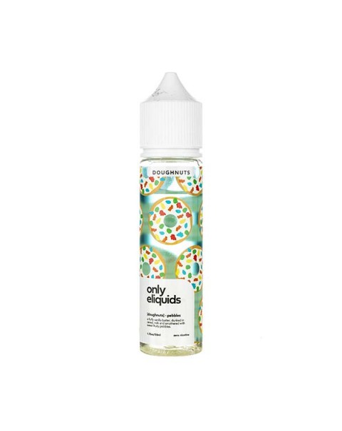 Pebbles Doughnut Shortfill E-Liquid by Only eLiquids