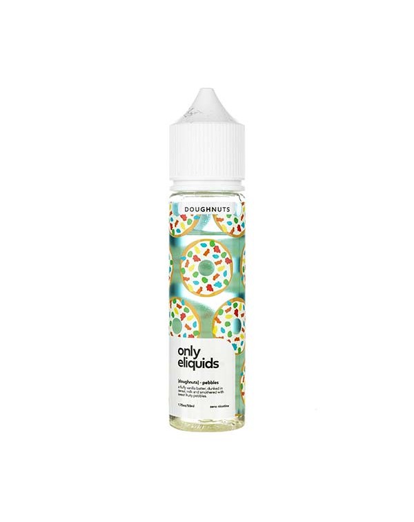 Pebbles Doughnut Shortfill E-Liquid by Only eLiqui...