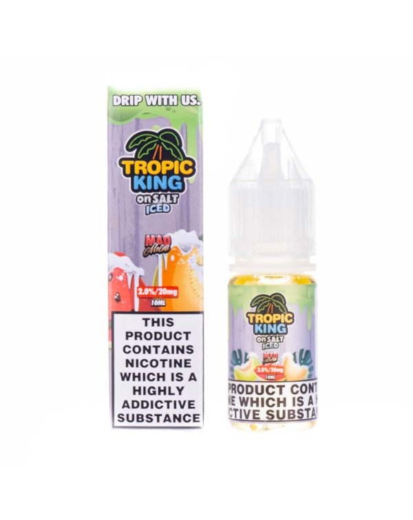 Mad Melon ON ICE Nic Salt E-Liquid by Tropic King