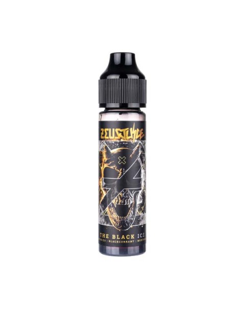 The Black Ice 50ml Shortfill E-Liquid by Zeus Juice