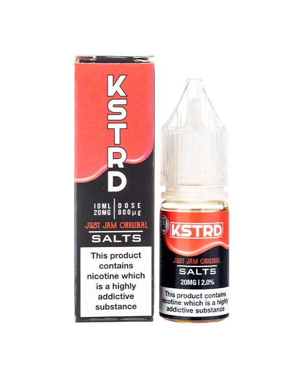 Just Jam Strawberry Nic Salt E-Liquid by KSTRD