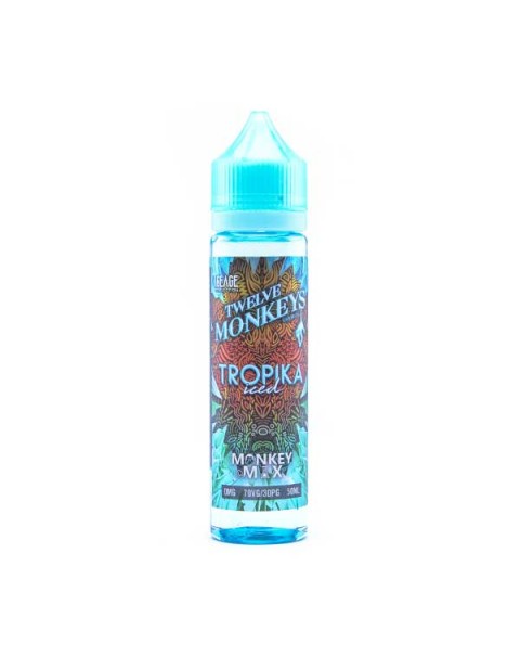 Tropika Iced Shortfill E-Liquid by Twelve Monkeys