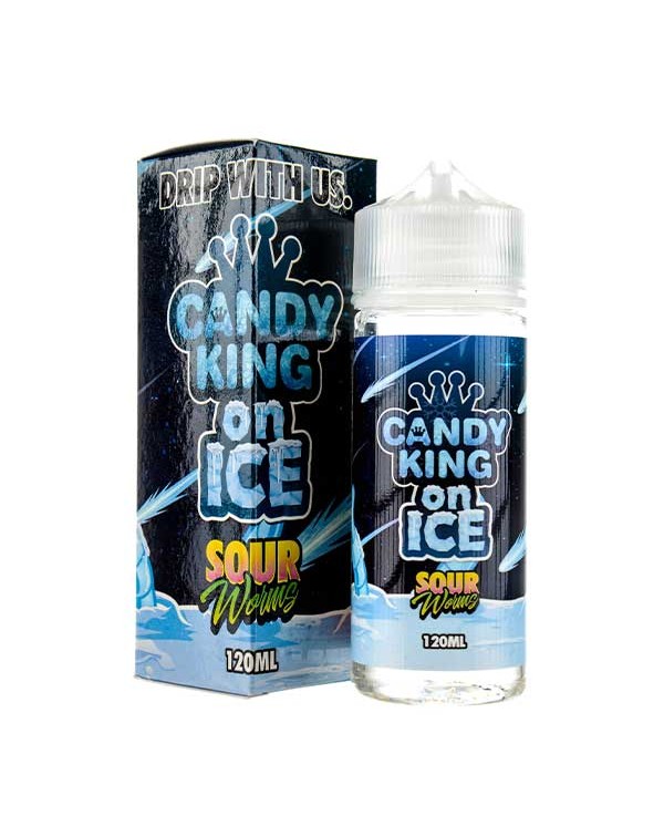 Sour Worms On Ice Shortfill E-Liquid by Candy King