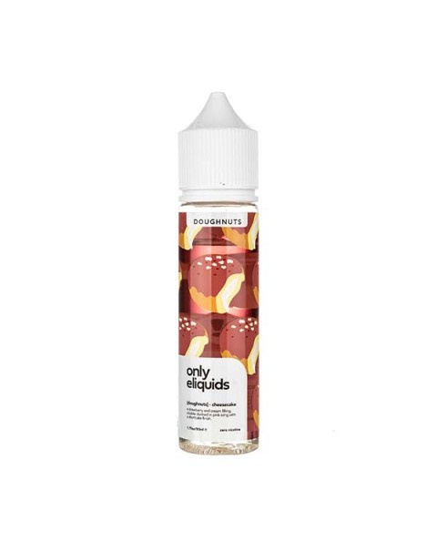 Cheesecake Doughnut Shortfill E-Liquid by Only eLiquids