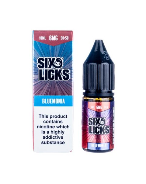 Bluemonia 50/50 E-Liquid by Six Licks