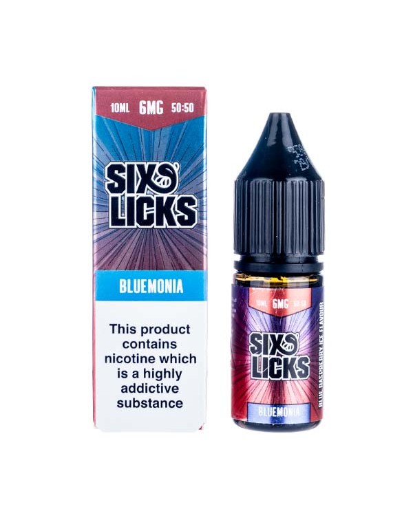 Bluemonia 50/50 E-Liquid by Six Licks