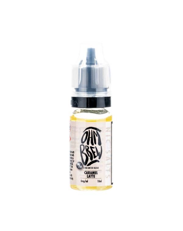 Caramel Latte Nic Salt E-Liquid by Ohm Brew