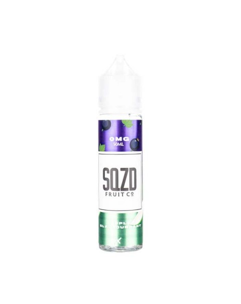 Apple Blackcurrant 50ml Shortfill E-Liquid by SQZD Fruit Co