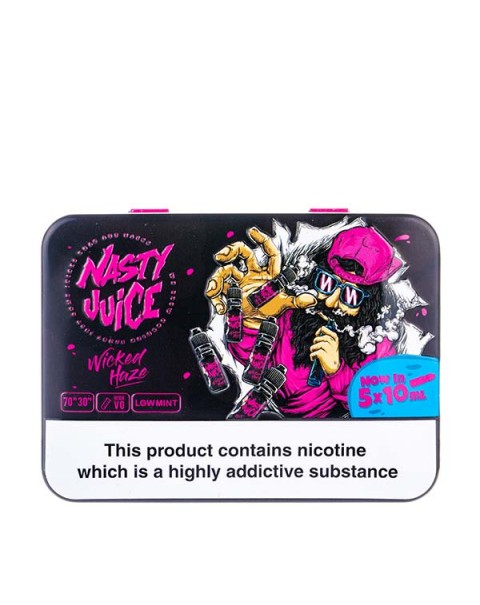 Wicked Haze E-Liquid (5x10ml) by Nasty Juice