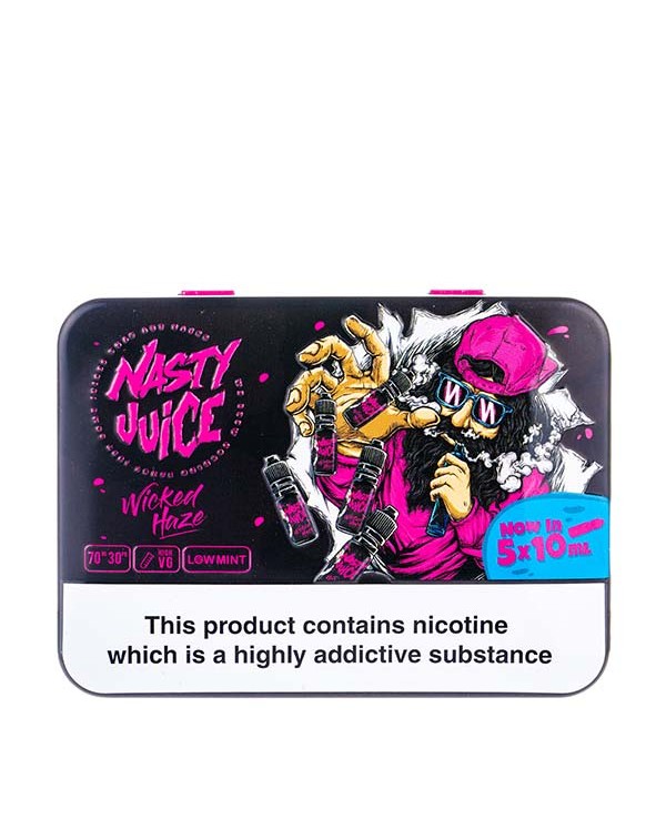 Wicked Haze E-Liquid (5x10ml) by Nasty Juice