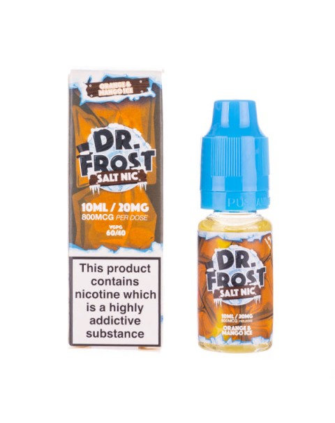 Orange Mango Ice Nic Salt E-Liquid by Dr Frost