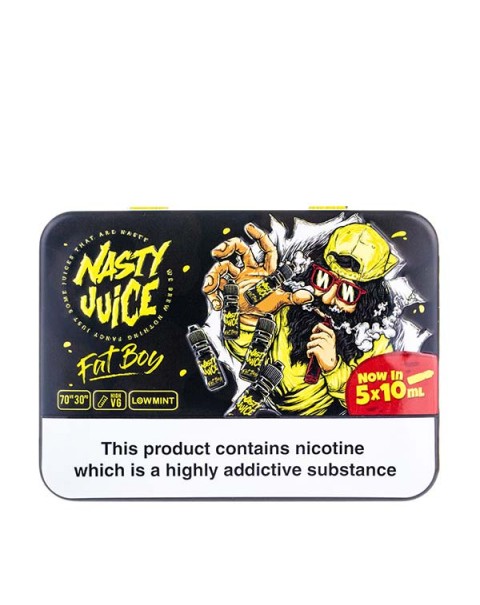 Fat Boy E-Liquid (5x10ml) by Nasty Juice