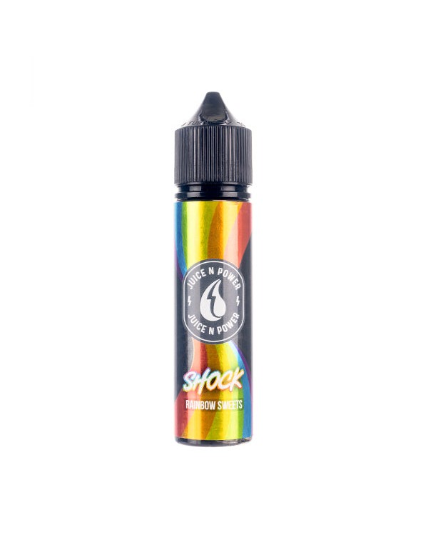 Shock Rainbow Sweets Shortfill E-Liquid by Juice N...