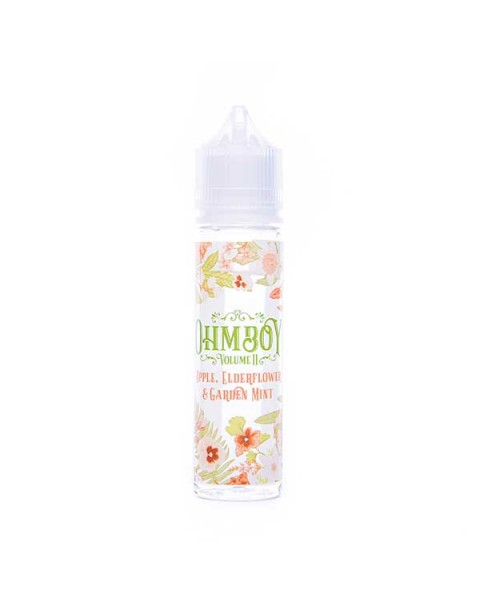 Apple, Elderflower and Garden Mint Shortfill E-Liquid by Ohm Boy