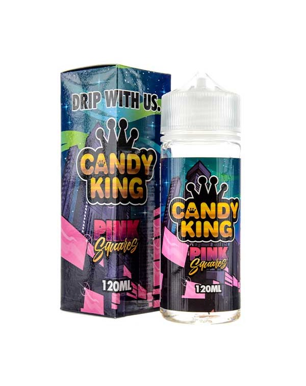 Pink Squares Shortfill E-Liquid by Candy King