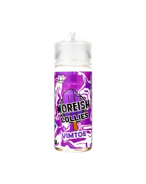 Vimtoe Lollies Shortfill E-Liquid by Moreish Puff