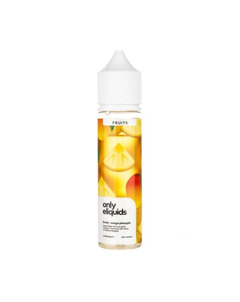 Mango Pineapple Shortfill E-Liquid by Only eLiquids