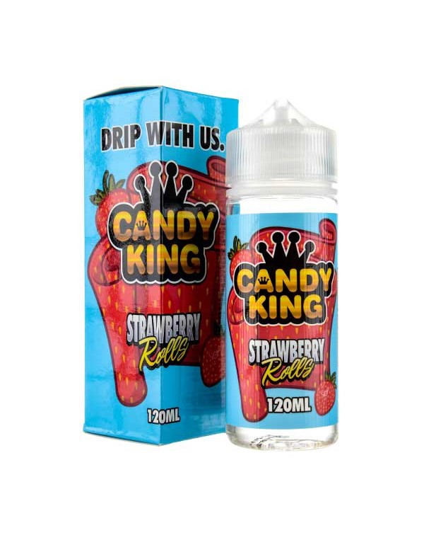 Strawberry Rolls Shortfill E-Liquid by Candy King