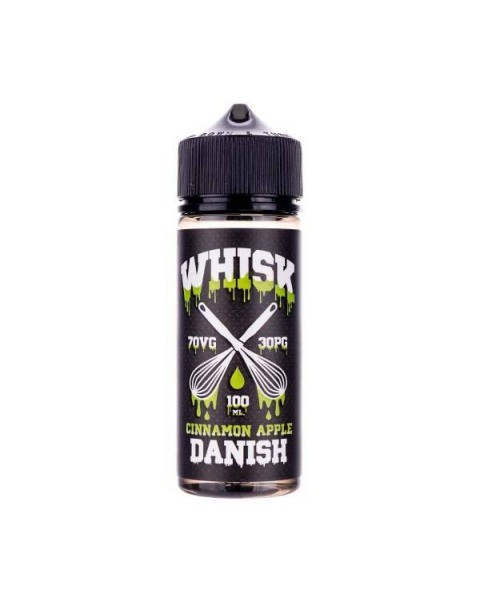 Cinnamon Apple Danish 100ml Shortfill E-Liquid by Whisk