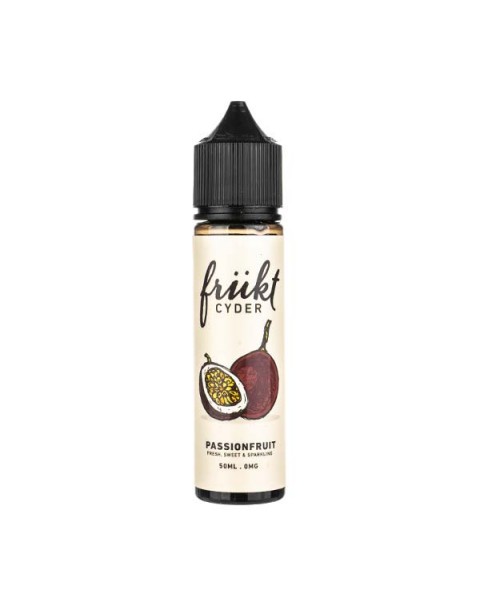 Passionfruit 50ml Shortfill E-Liquid by Frukt Cyder