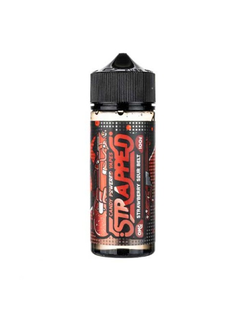 Strawberry Sour Belt Shortfill E-Liquid by Strapped