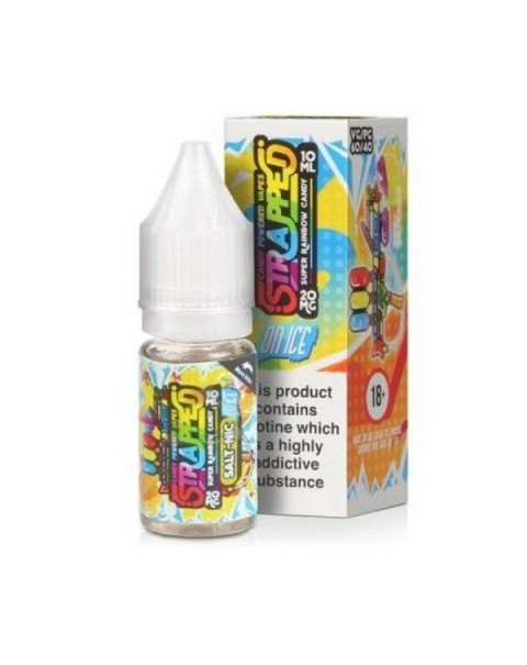 Rainbow Candy ON ICE Nic Salt E-Liquid by Strapped