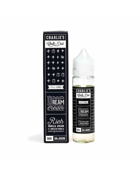 Dream Cream Shortfill E-Liquid by Charlies Chalk Dust