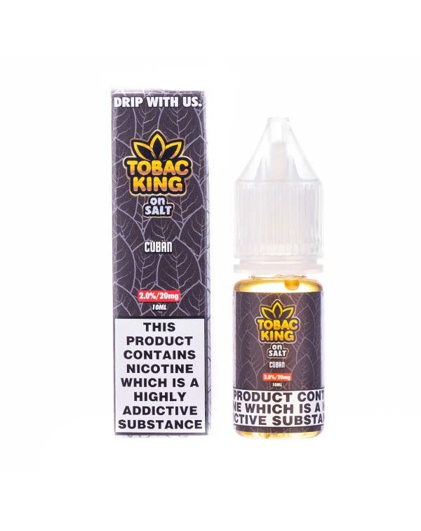 Cuban Nic Salt E-Liquid by Tobac King