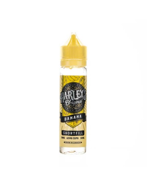 Banana Custard Shortfill E-Liquid by Harley's Original