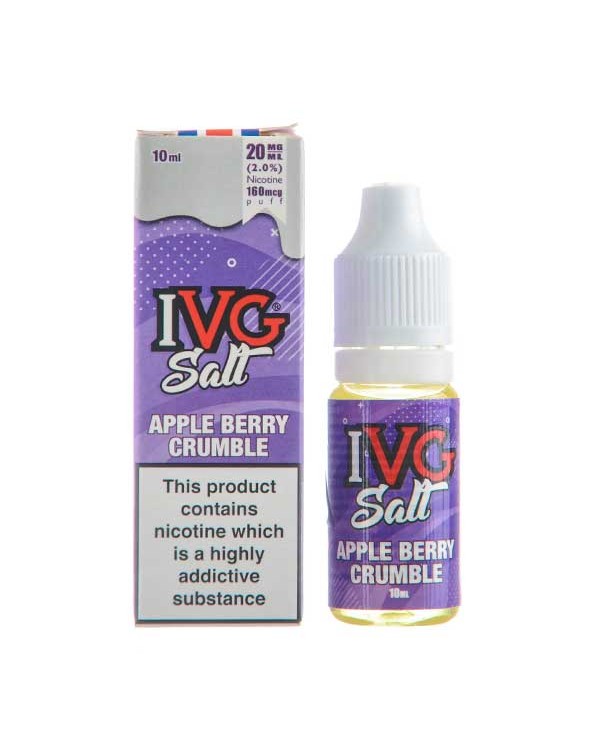 Apple Berry Crumble Nic Salt E-Liquid by IVG