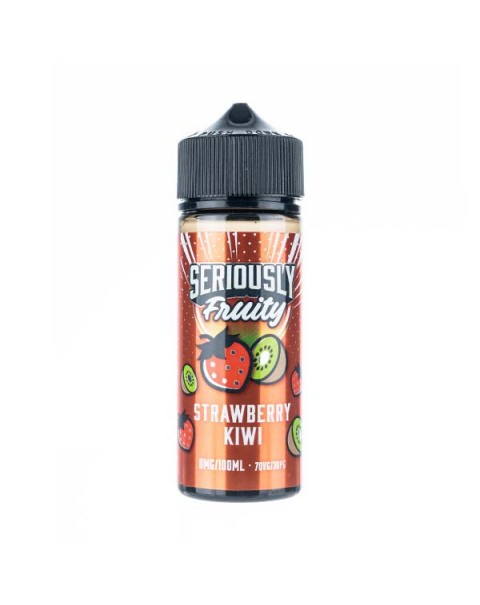 Strawberry Kiwi 100ml Shortfill E-Liquid by Seriously Fruity