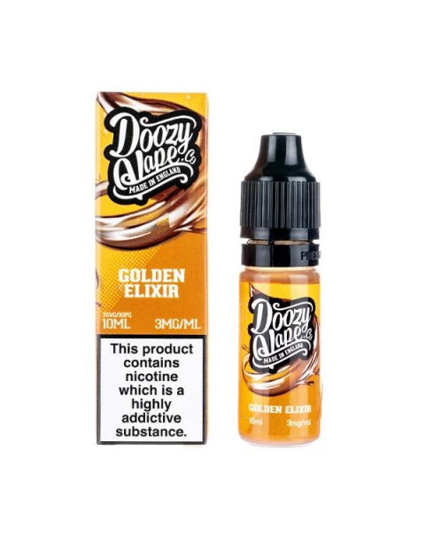 Golden Elixir 70/30 E-Liquid by Doozy Vapes