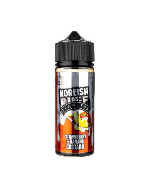 Strawberry Banana Custard Shortfill E-Liquid by Moreish Puff