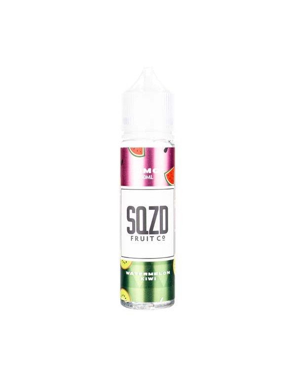 Watermelon Kiwi 50ml Shortfill E-Liquid by SQZD Fr...