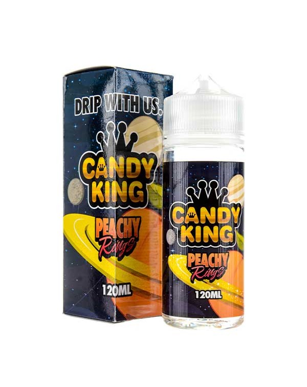 Peachy Rings Shortfill E-Liquid by Candy King