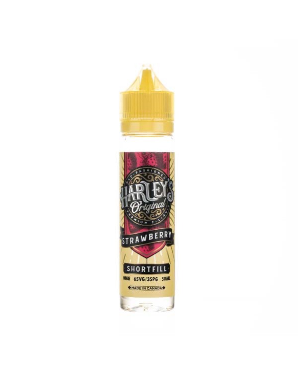 Strawberry Custard Shortfill E-Liquid by Harley's ...