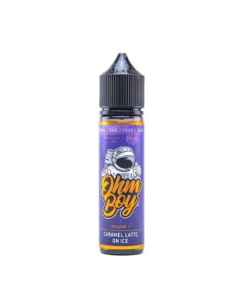 Caramel Latte Shortfill E-Liquid by Ohm Boy